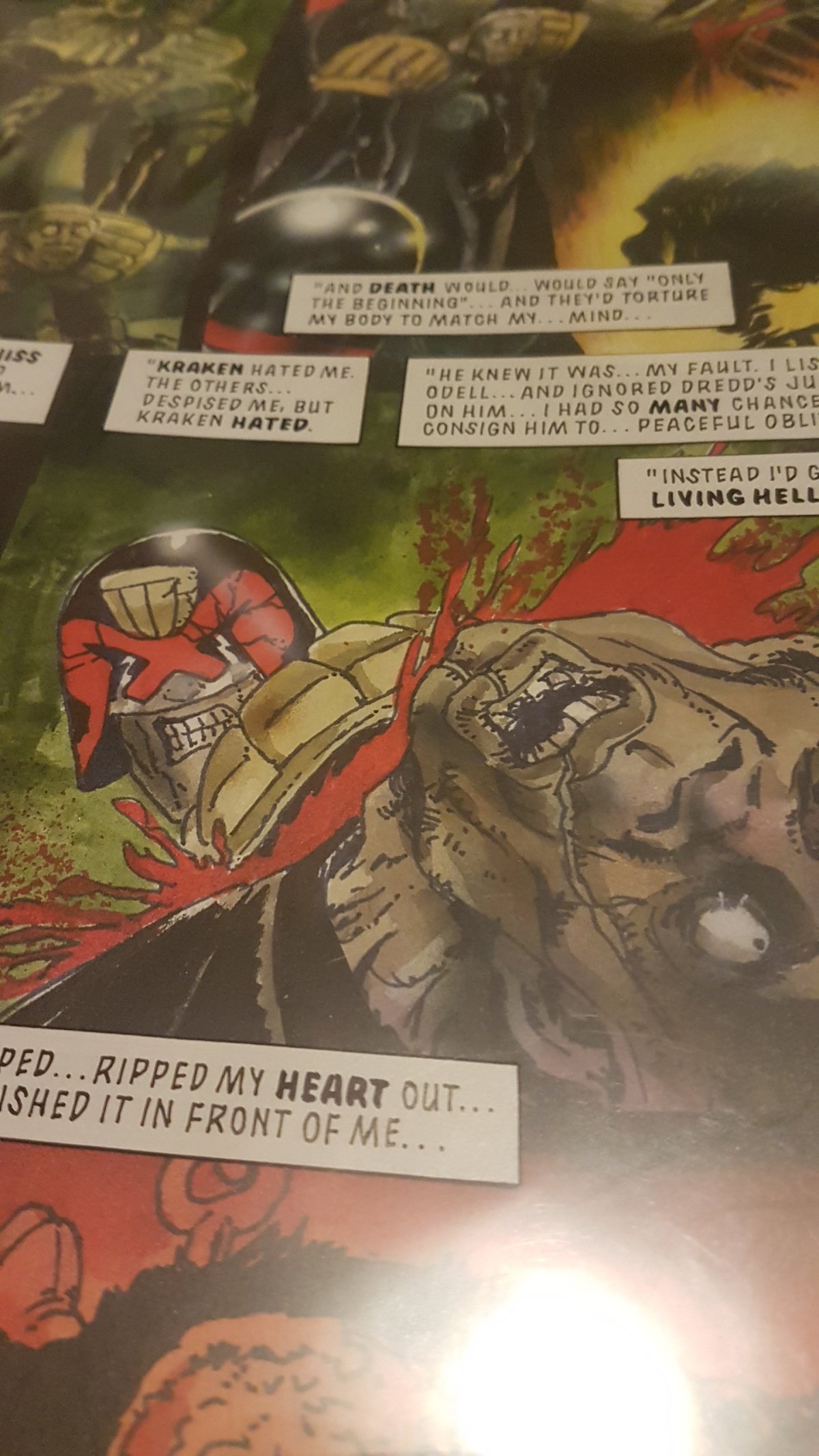 2000AD Art – Dredd and the Dark Judges – Carlos&nbsp;Ezquerra