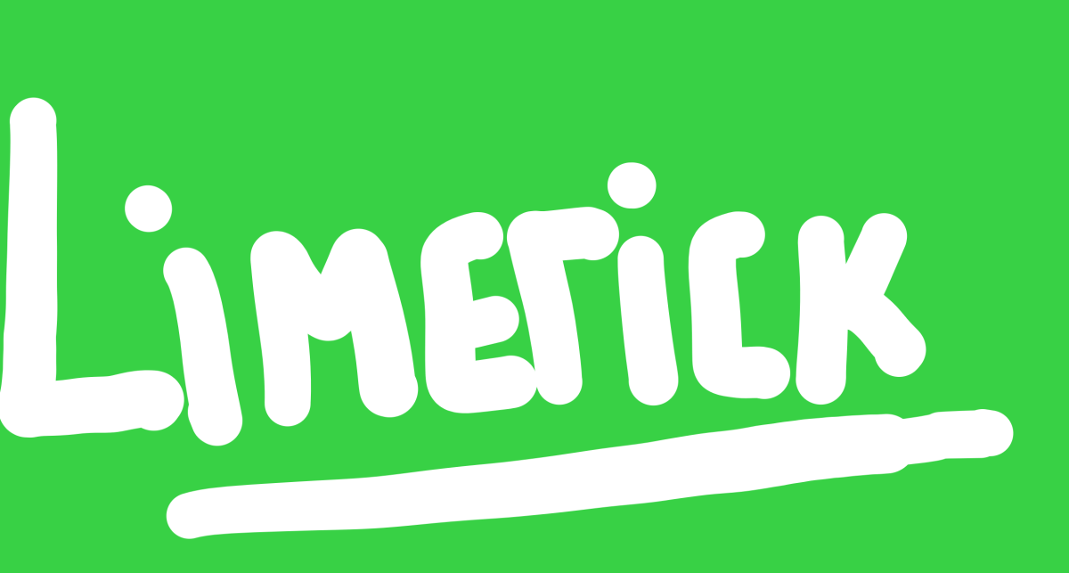 Yawn, another limerick etc&nbsp;etc.