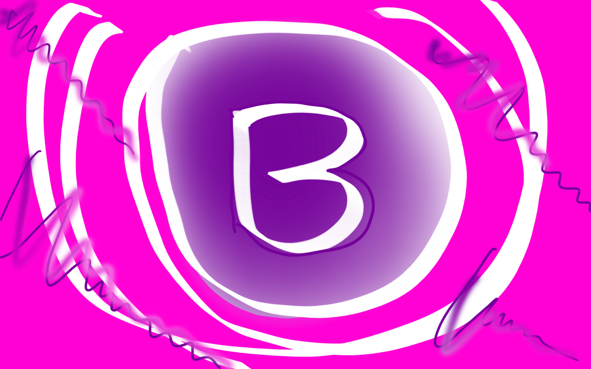 B