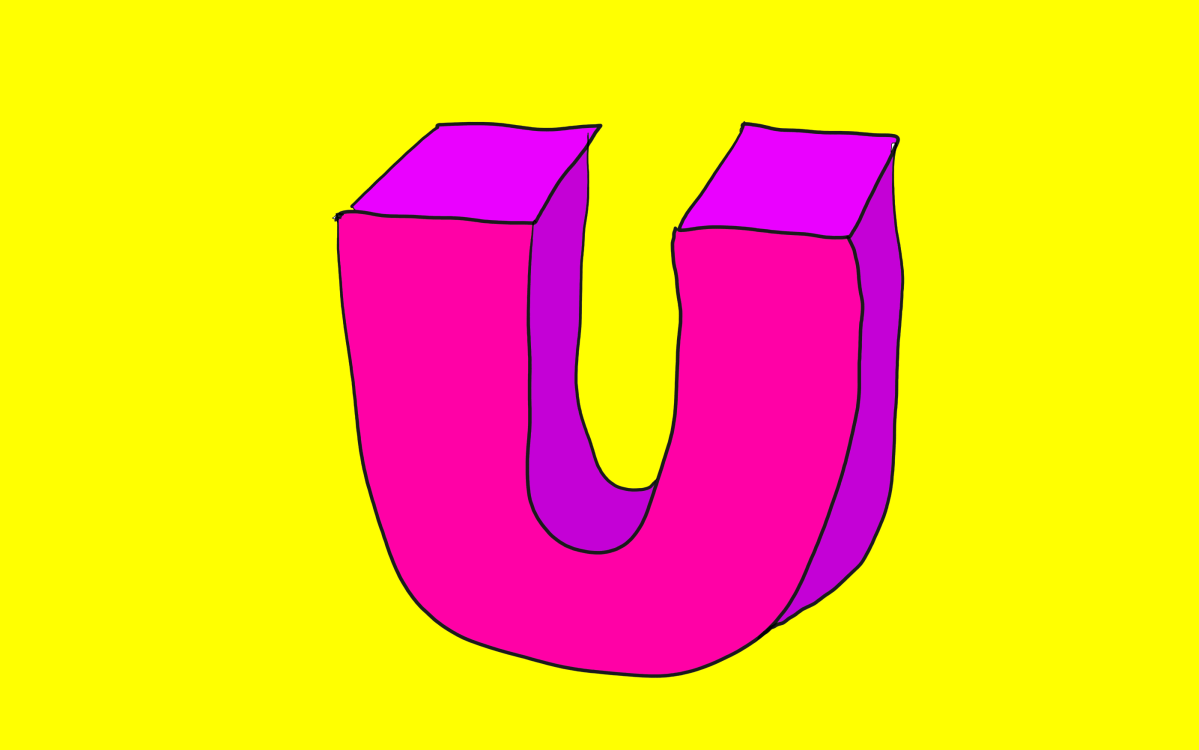 U