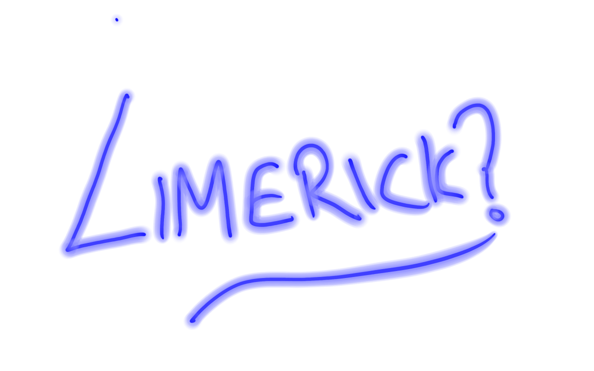 Wednesday, so that must mean a&nbsp;limerick.