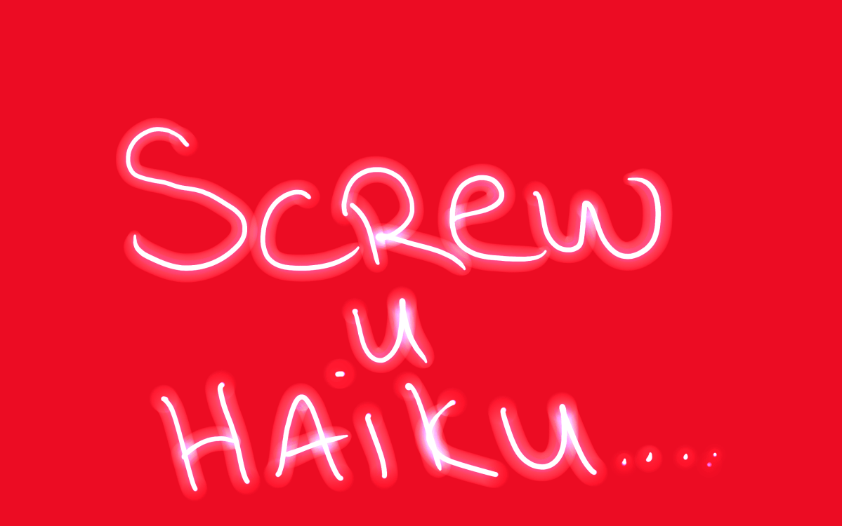 Look a butt haiku just for&nbsp;you.