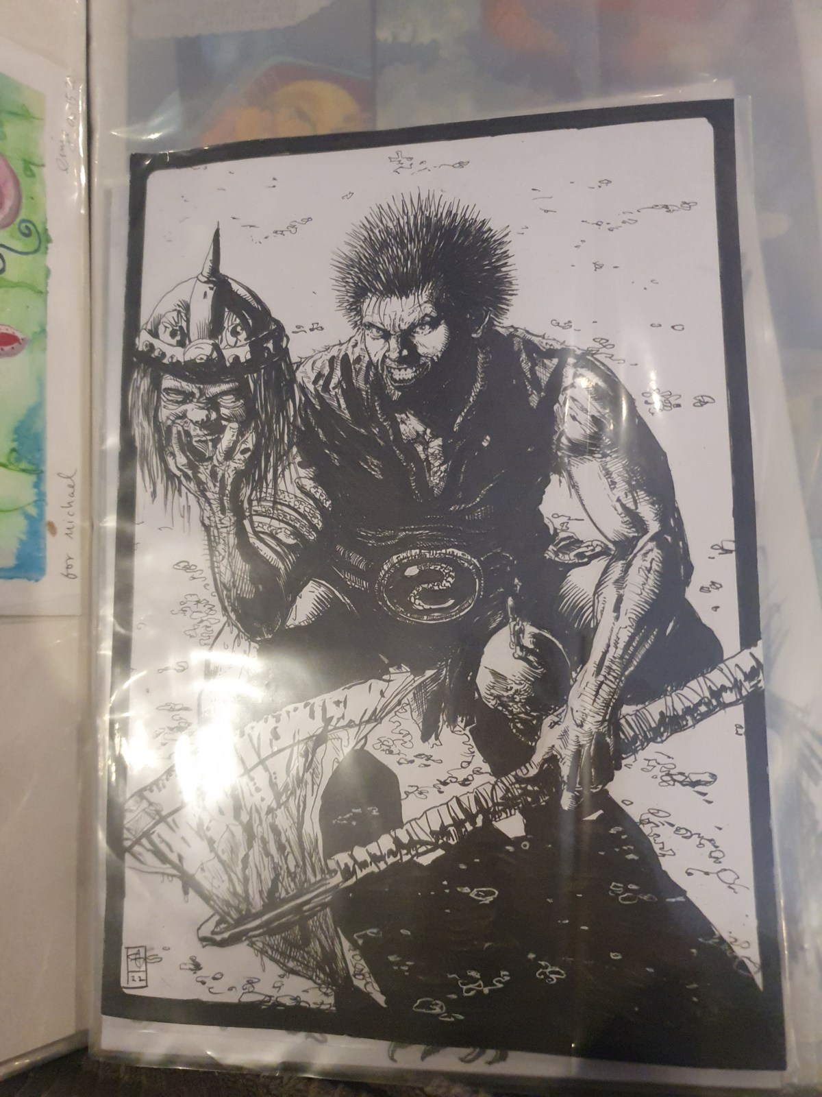 2000ad art – Slaine, by Steve&nbsp;Austin