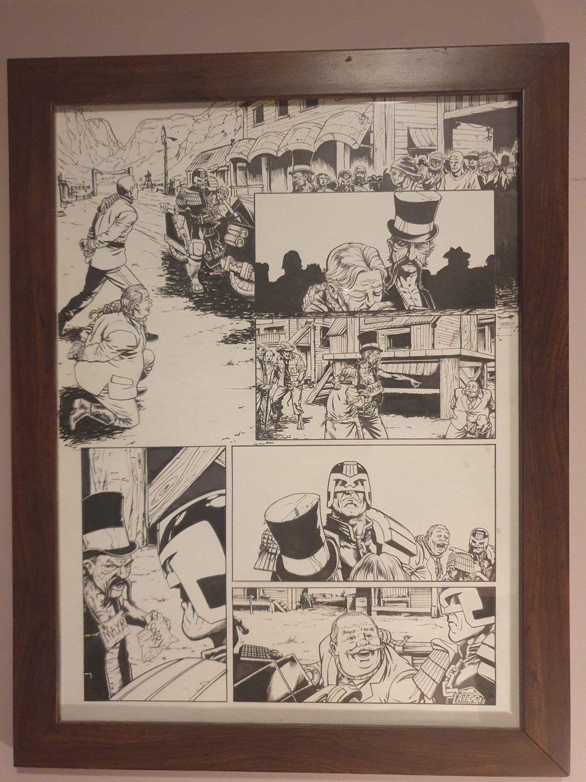 2000ad art – Patrick&nbsp;Goddard