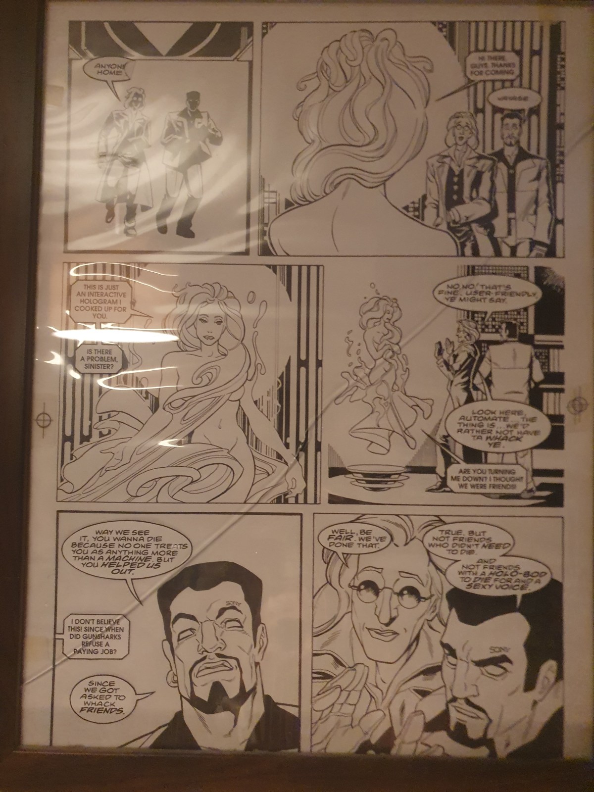 2000ad art – Patrick&nbsp;Goddard