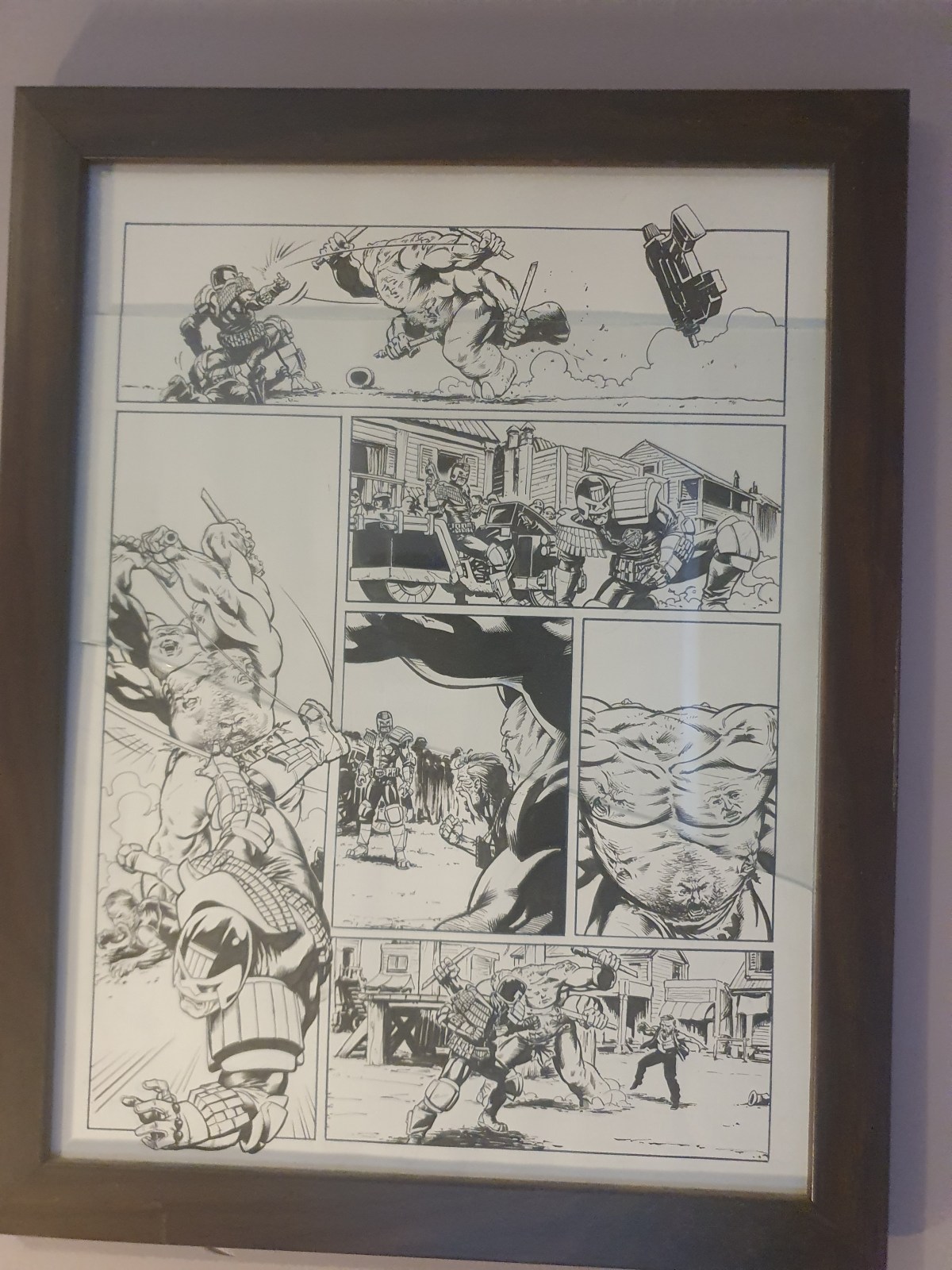 2000ad art – Patrick&nbsp;Goddard