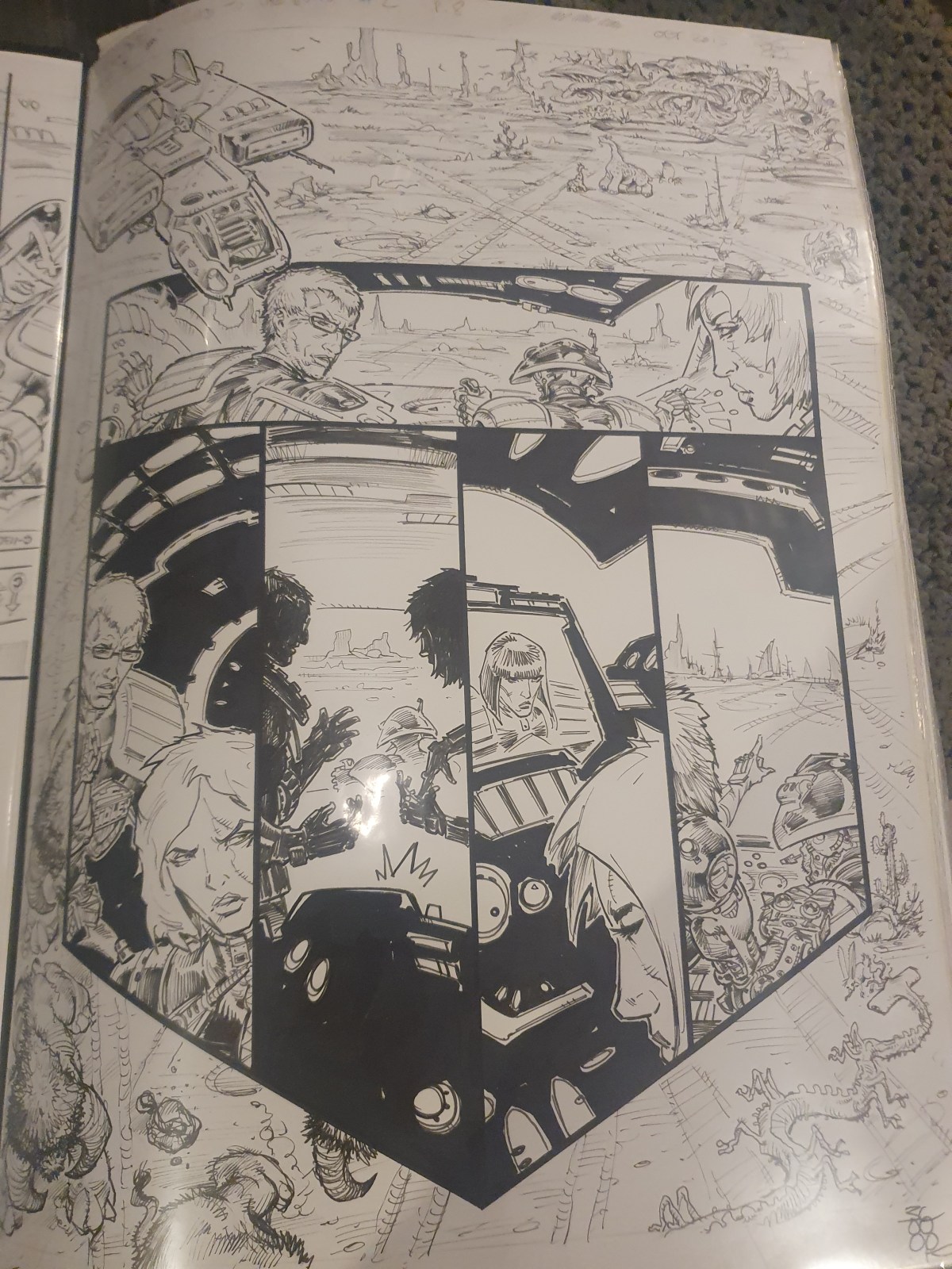 2000ad art – Boo&nbsp;Cook