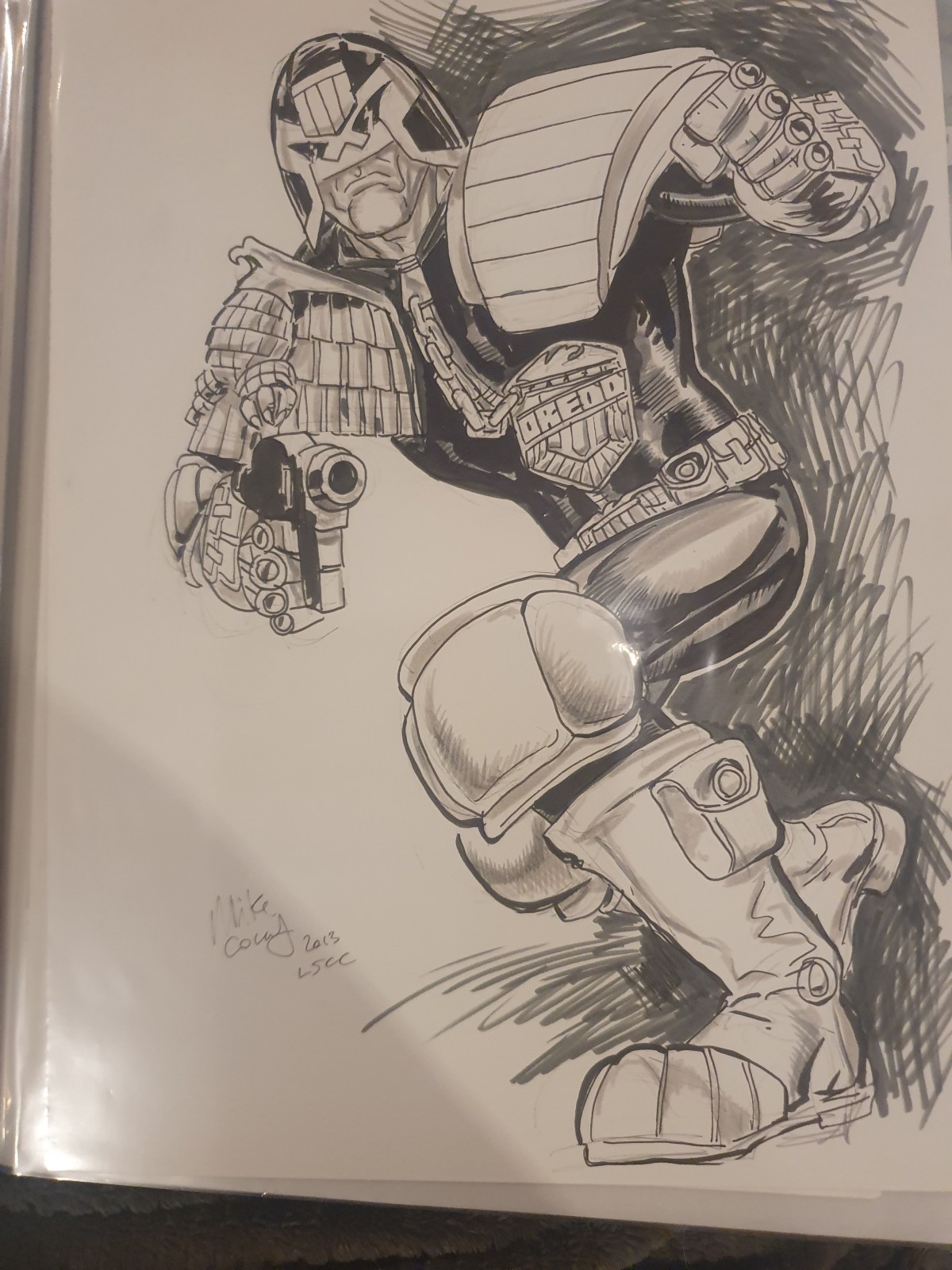 2000ad art – Mike&nbsp;Collins