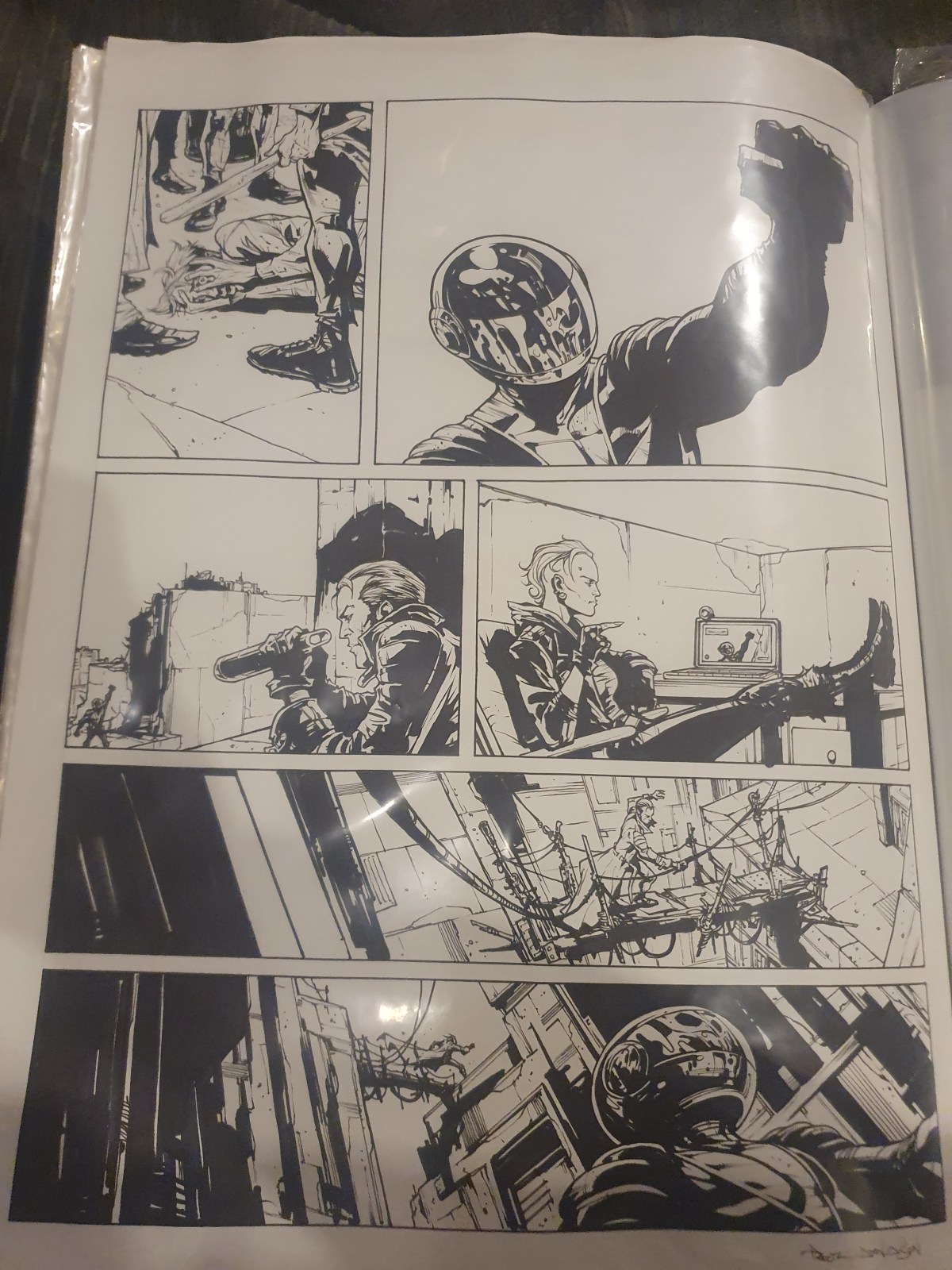 2000ad art –&nbsp;Unknown